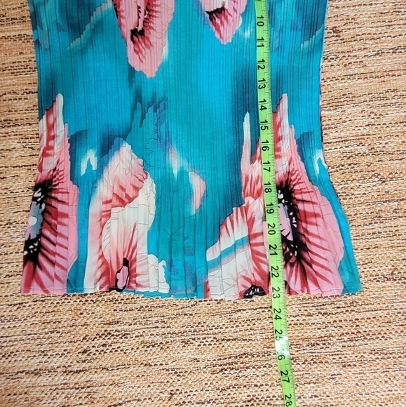 VINTAGE Pleated Peplum Tank Top | OS - Picture 3 of 7